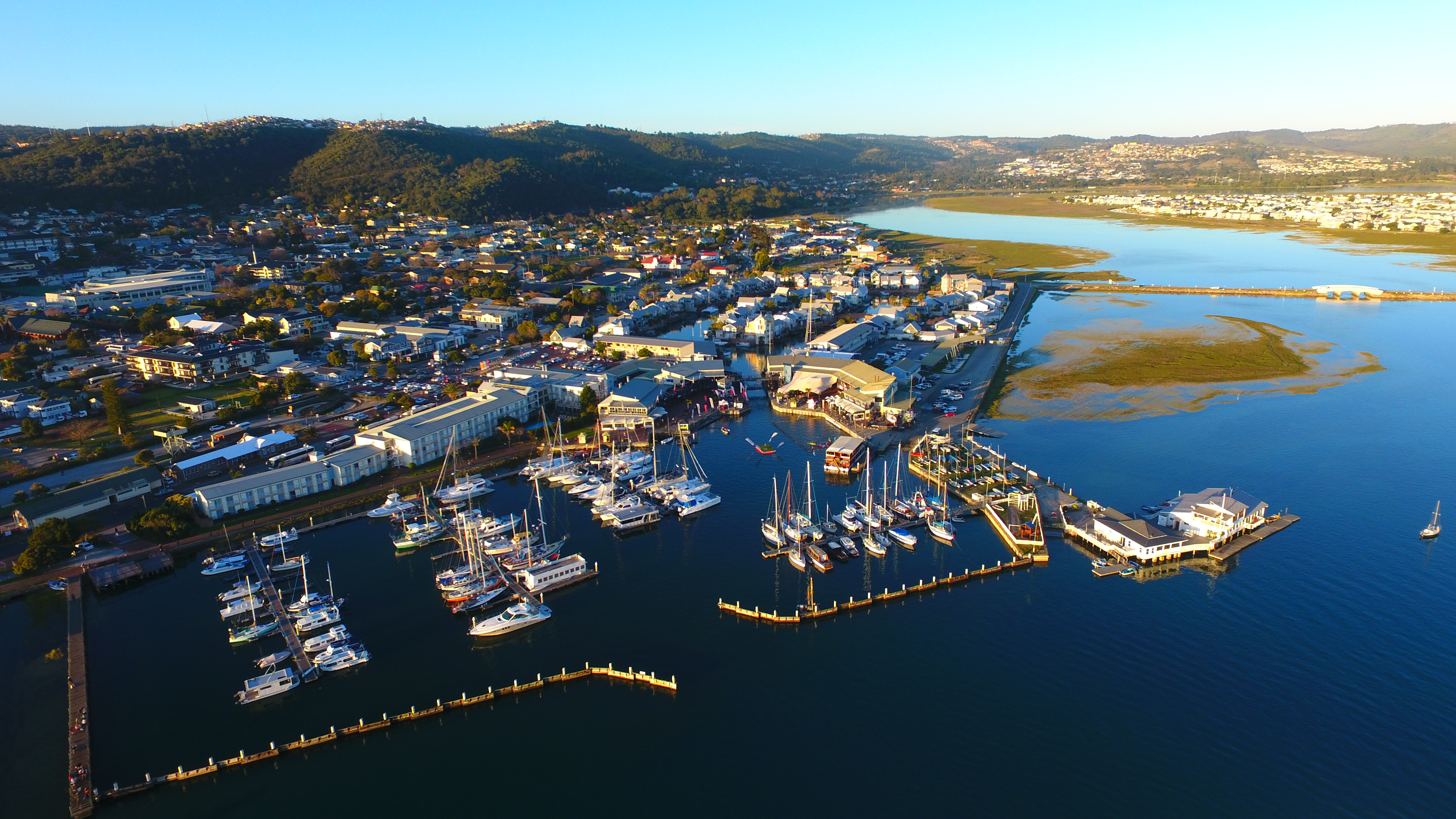 The Knysna lagoon and waterfront, the heart of the Garden Route